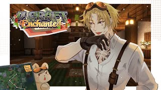 【#VCraftEnchanted DAY 10】FINISHED TRAIN STATION? & TRAPPING VETRUVIUS【NIJISANJI EN | Luca Kaneshiro】