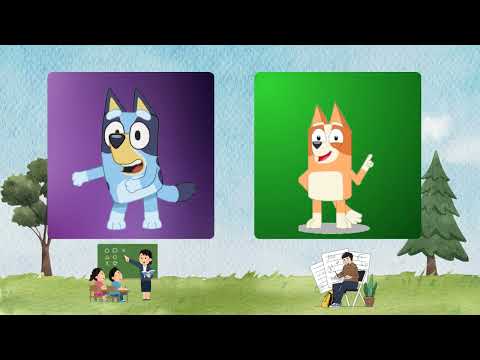 Learn English with Bluey: Back to School | ESL for Kids (A1–A2)