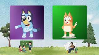 Learn English with Bluey: Back to School | ESL for Kids (A1–A2)