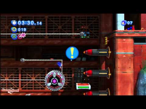 Sonic Generations Walkthrough - PT. 21 - Planet Wisp Act 1