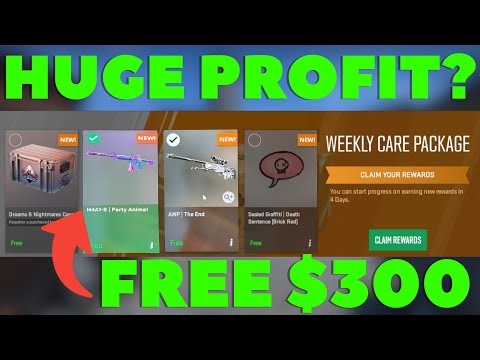 FREE CS2 SKINS From The NEW Weekly Drop Package