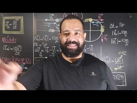Cinemática vetorial parte 3: aceleração vetorial média
