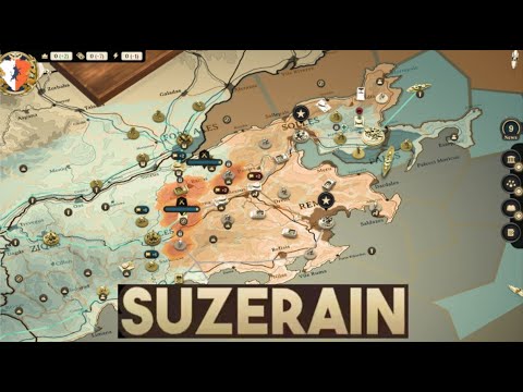 Suzerain (PC): Invasion of Pales War Map Soundtrack - 16+ Minute Loop - Kingdom of Rizia DLC