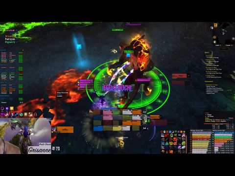 Psyche vs Mythic Felhounds of Sargeras - Resto Druid POV