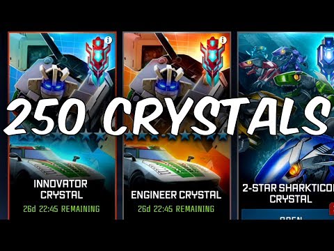 EPIC 250 + Crystal Opening! - MORE 4 STARS - Transformers: Forged To Fight