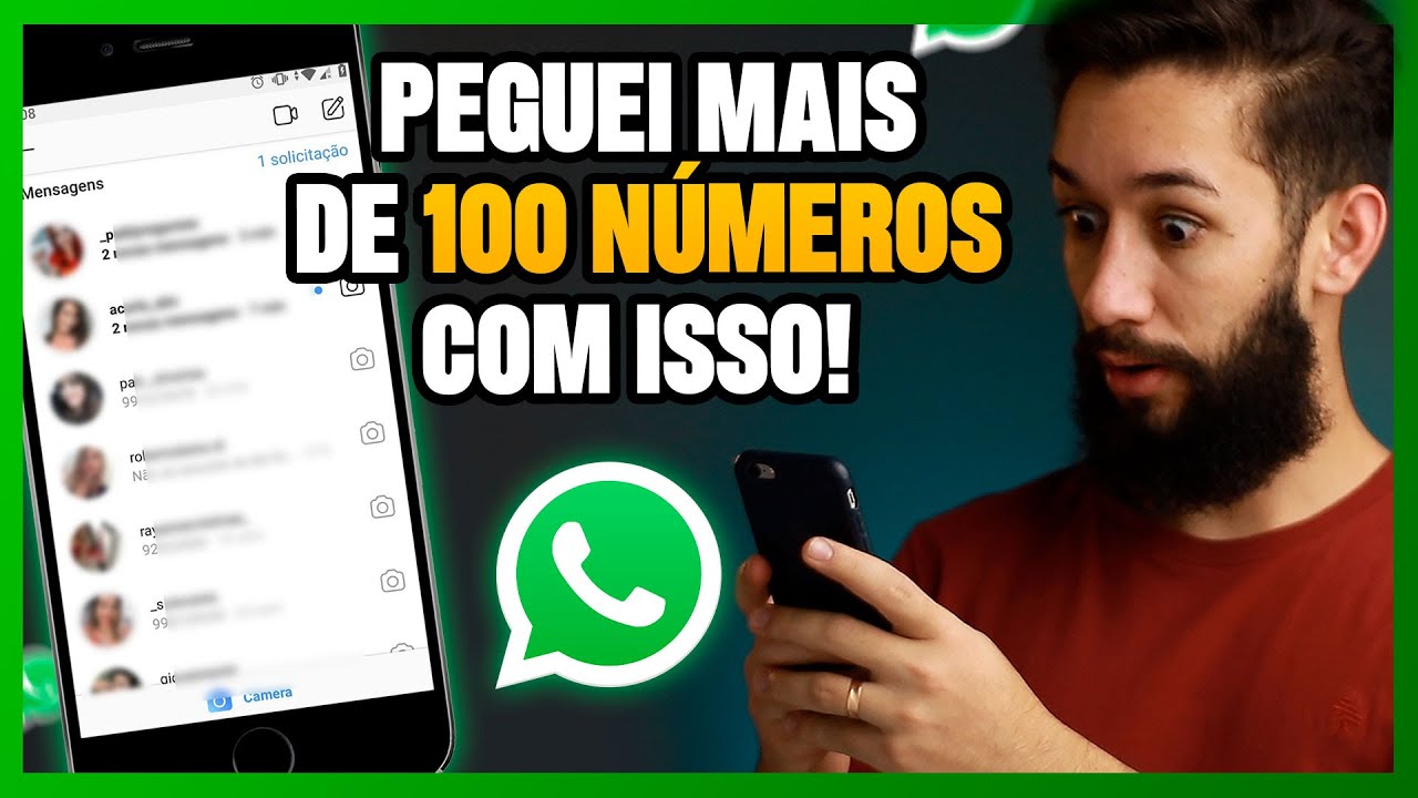 Como Pedir o WhatsApp de Uma Mina - [Muito Fácil]