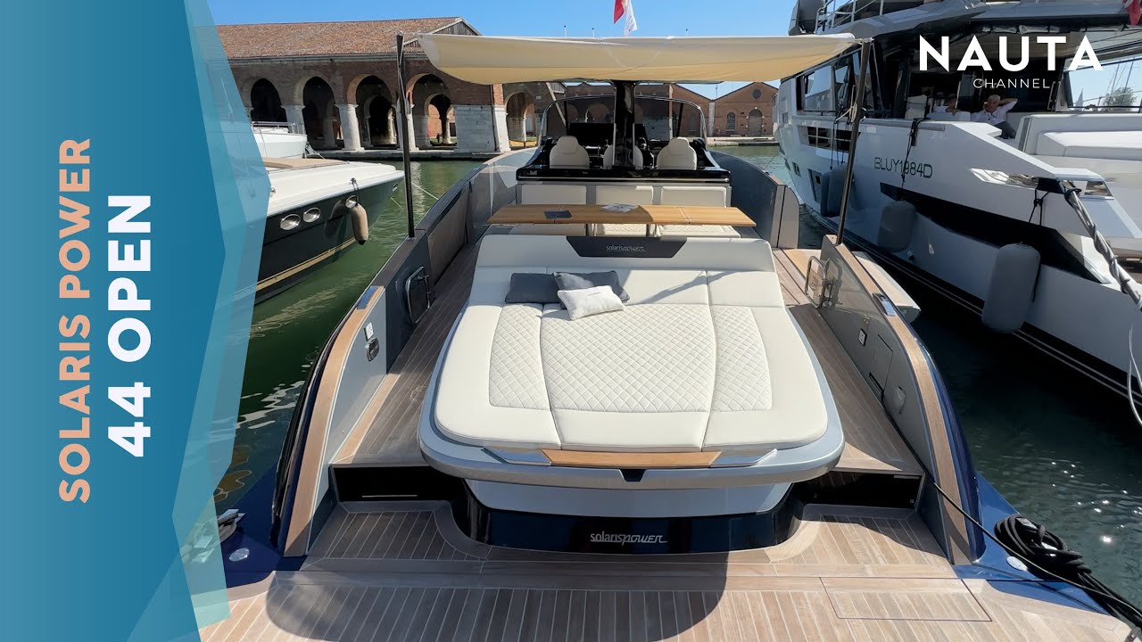 Solaris Power 44 open - walkaround yacht