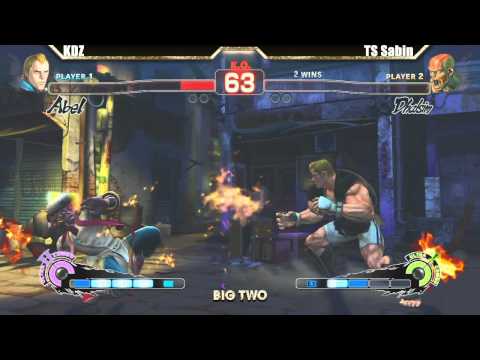SSF4 AE 2012 KDZ vs TS Sabin - Big Two #5 Tournament