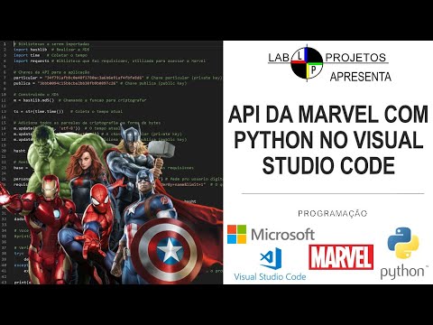 Api Da Marvel Com Python No Visual Studio Code 39
