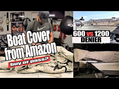 Boat cover from Amazon - Watch before you buy