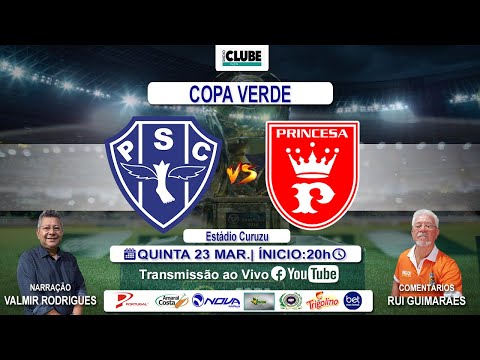 PAYSANDU (5)0X0(3) PRINCESA DO SOLIMÕES-AM | COPA VERDE | 23.03.2023