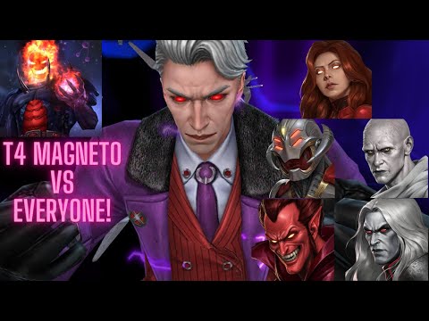 T4 MAGNETO VS GORR 64 - ULTRON 39 - MEPHISTO 59 - KNULL 54 - DORMAMMU GBR SOLO - Marvel Future Fight