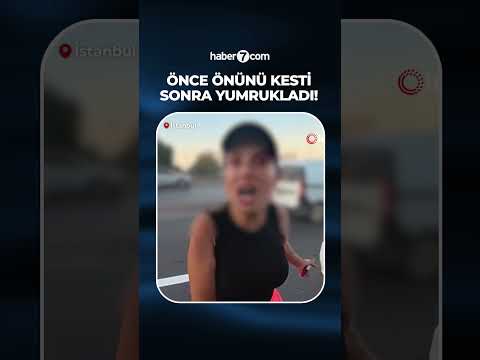 Artistlik yapma dedi motosikletliye saldırdı!