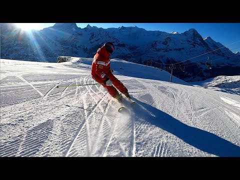 Skiing switch and nearly tearing my ACL! - Nathan Taugwalder