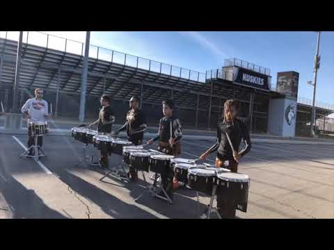 POW Percussion 2019 - Battery Warm Ups - 1/27 Preview Show