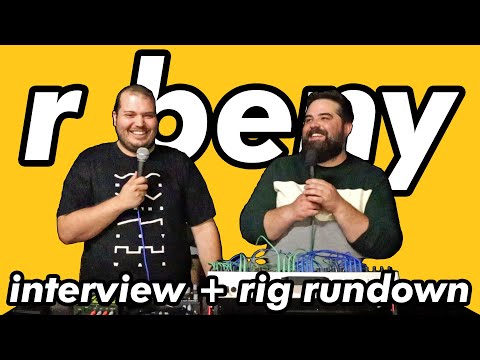 r beny interview & rig rundown // ambient eurorack performance tips and lots more!
