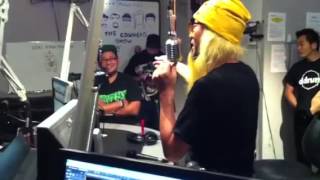 Peelander Z in studio 1