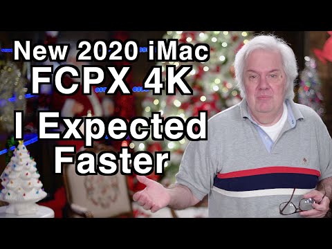 iMac 2020 vs 2017 4K Real Video Editing Comparison