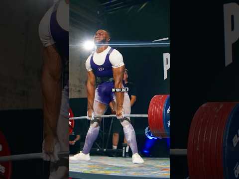 Er hebt 365kg bei 84kg Körpergewicht!