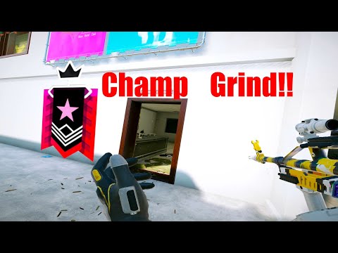 Grinding To Become Champion - Rainbow Six Siege