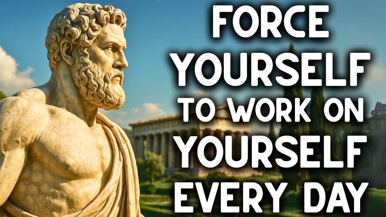 COMMIT to WORKING on YOURSELF every day AND TRANSFORM YOUR LIFE with 15 LESSONS in STOICISM