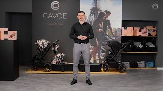 CAVOE Axo style sportovní kočárek Prezentace kočárku Axo Style