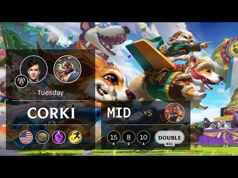 Corki Mid vs Qiyana - NA Challenger Patch 9.16
