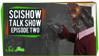 SciShow Talk Show! Peter, Self-healing Skin, & Professor Claw the Emperor Scorpion