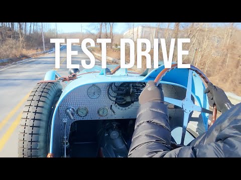 Bugatti Type 35B Re-Creation by Pur Sang | POV Test Drive