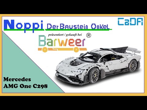 Cada C61503 1:8 Mercedes-AMG One C298 Teil 2/2 (Karosserie)
