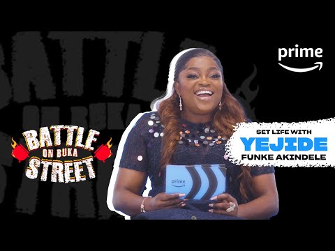 Funke Akindele Takes Us Through Life On Set Of Battle On Buka Street | Prime Video Naija