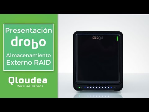 Presentación de Drobo - Almacenamiento externo RAID con conexión USB 3.0 y Thunderbolt