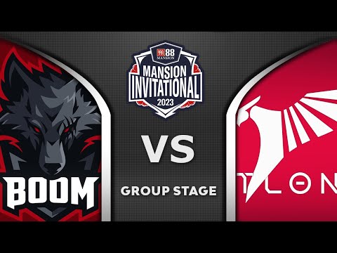 BOOM vs TALON - NEW 2023 ROSTER DEBUT!! - MANSION INVITATIONAL 2023 Dota 2 Highlights