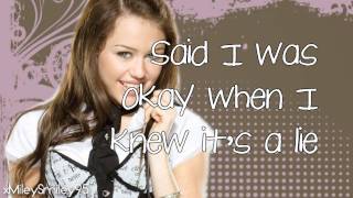 Miley Cyrus - Clear (with lyrics)