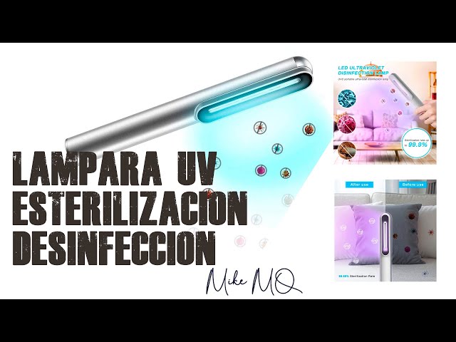 Vídeo relacionado con Lámpara de Desinfección UV Portátil, Waflyer Handheld UV Folding Esterilizador Portátil de LUZ Ultravioleta 99,9% Muertes LED Varita para Hogar, Oficina, Hotel, Viajes, Baño, Asiento de Coche, Mascota