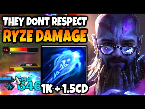 Bringing Ryze Mid back to High Elo to show why he is insane