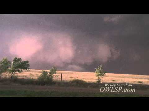 Hereford & Lockney, TX Tornadoes - April 22, 2015 (OWLSP.com)