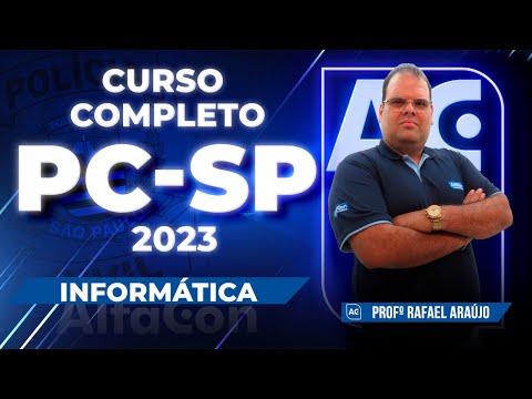 Concurso PC SP 2023 - Curso Completo de Informática - AlfaCon