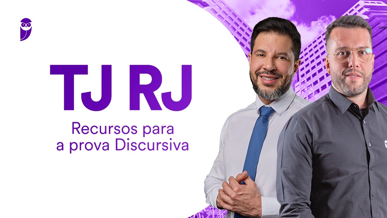 Concurso TJ RJ: Recursos para a prova Discursiva