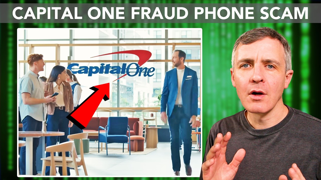 Capital One Fraud Dept. Phone Scam Is VERY DANGEROUS