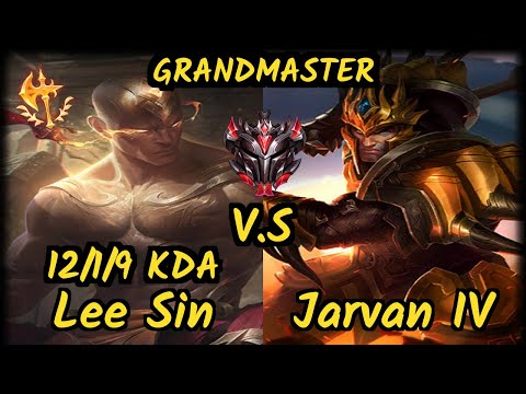 FKL Sirt (LEE SIN) vs JARVAN IV - 12/1/9 KDA JUNGLE GAMEPLAY - BR Ranked GRANDMASTER