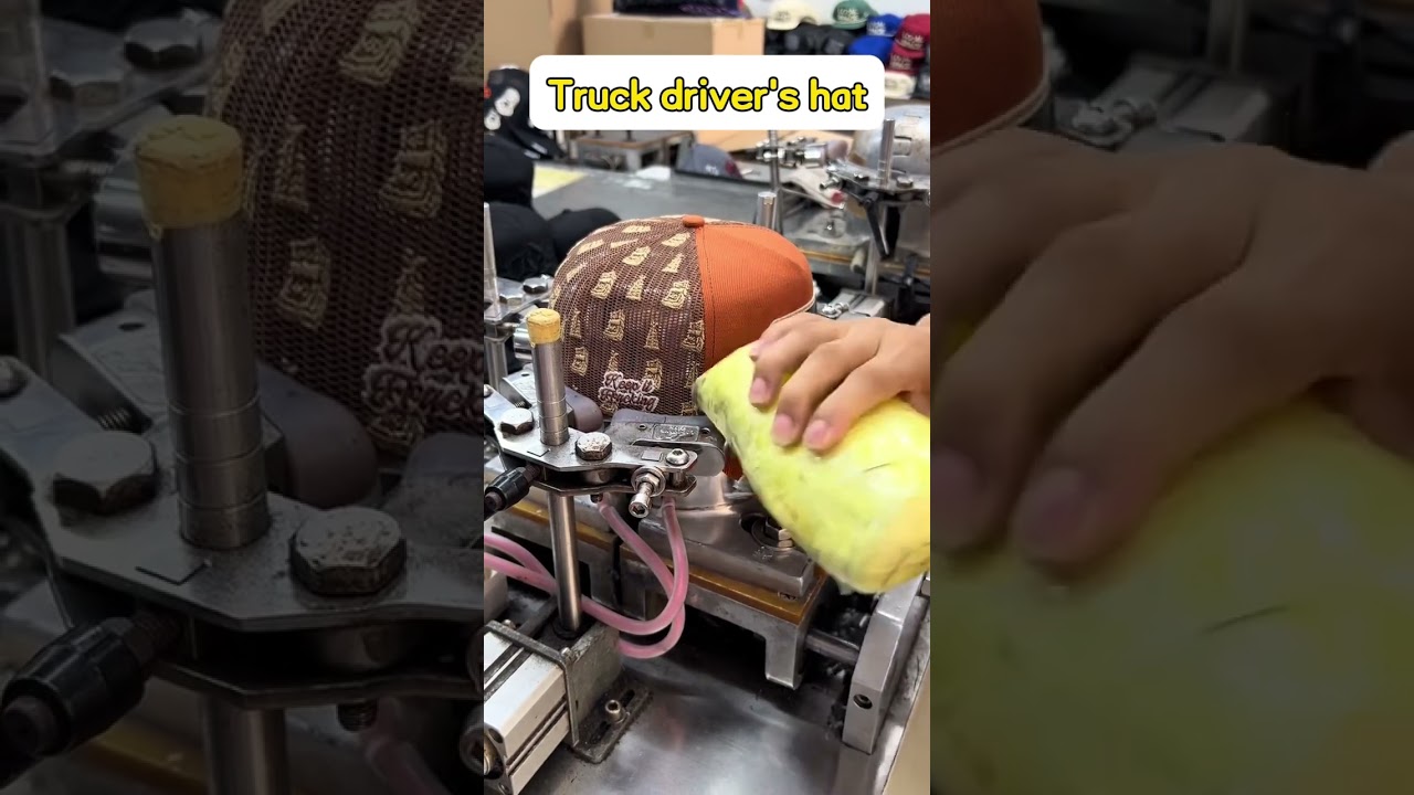 The source factory can customize baseball caps.#cap #hat #music #fashion #art #newera #automobile