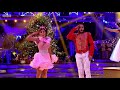 Aston Merrygold &amp; Janette Manrara Jive to 'What Christmas Means To Me' - BBC Strictly 2018