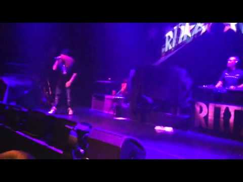 Rittz & DJ Chris Crisis live in NY performing 4 Real and sh