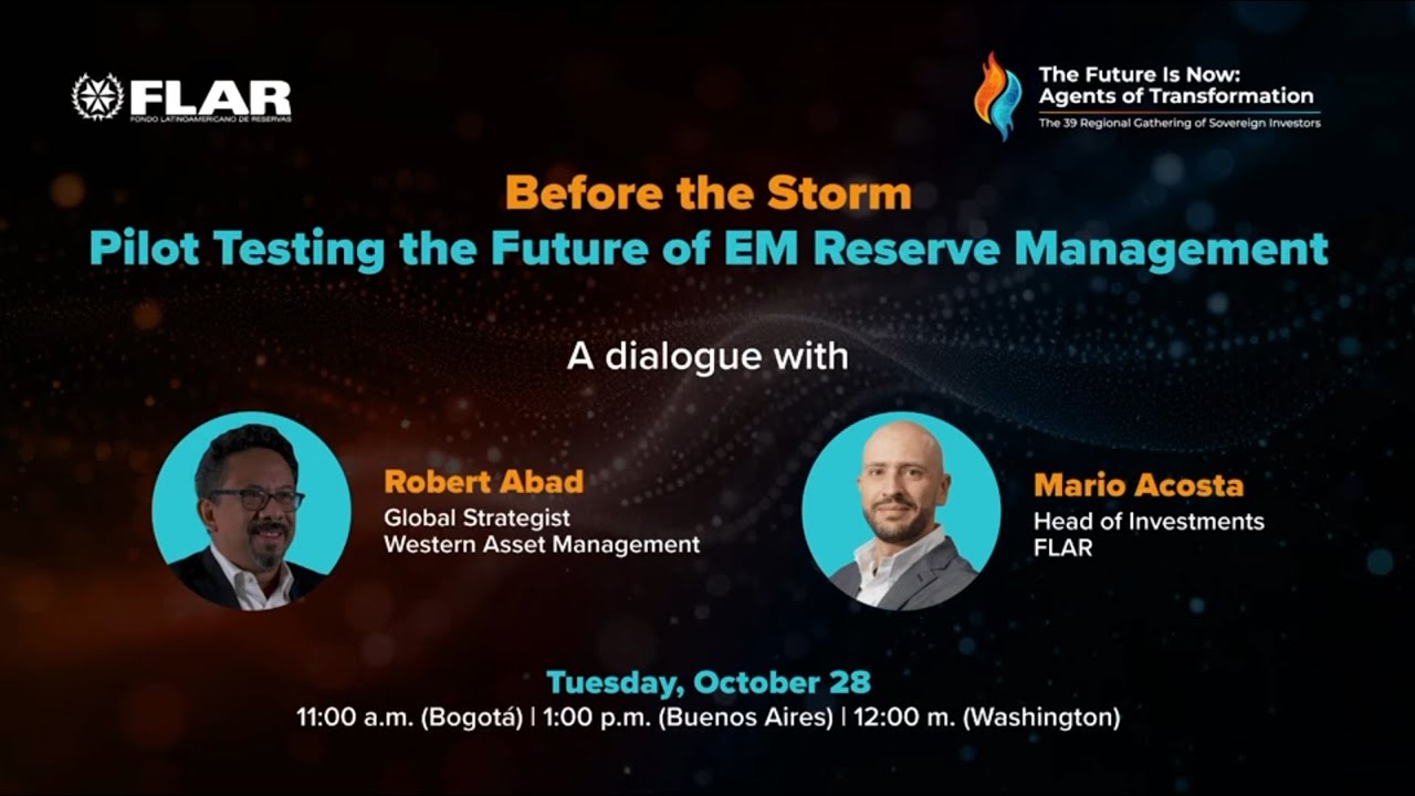 Before the Storm — Pilot-Testing the Future of EM Reserve Management