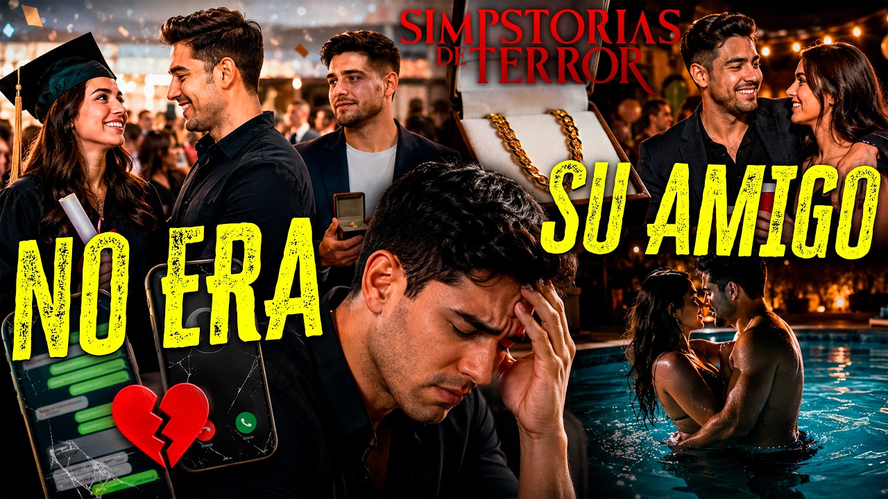 El "MEJOR AMIGO" ya estaba con ella - SIMPSTORIA DE TERROR