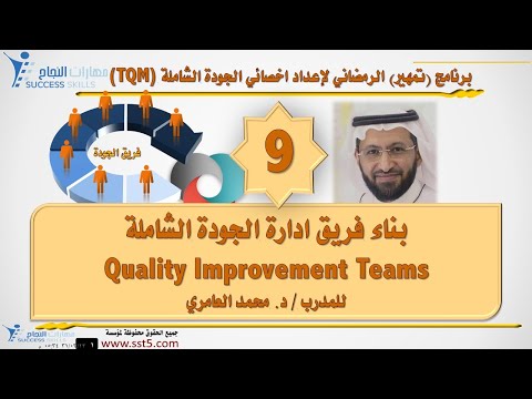 بناء فريق ادارة الجودة الشاملة Quality Improvement Teams مع د. محمد العامري