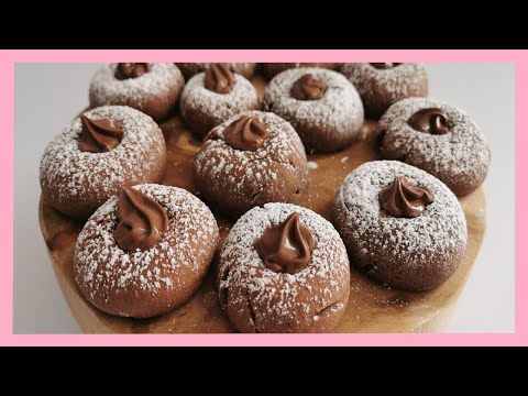 ''' Nutellotti ''' Biscuits Italiens au Nutella - Recette Facile et Rapide