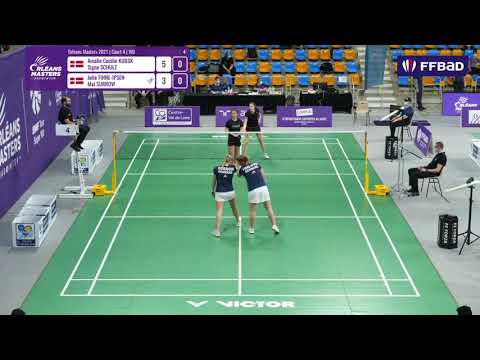 1/8 WD | Amalie Cecilie KUDSK/Signe SCHULZ - Julie FINNE-IPSEN/ Mai SURROW | Orléans Masters