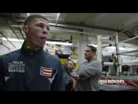 Rocky Martinez on his Puerto Rican Pride and Non-stop Training (HBO Boxing)
